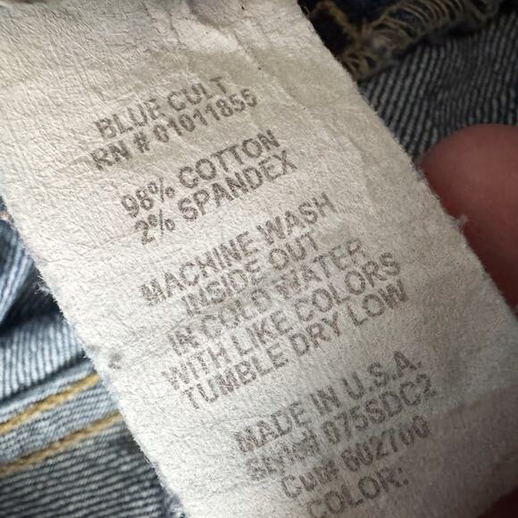 Blue Cult  Bootcut Jeans Women's Sz 27 Low Rise Vintage Y2K 90s Cowgirl Western - Picture 5 of 14
